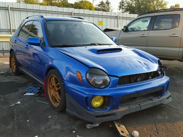 JF1GG29613H801254 - 2003 SUBARU IMPREZA WR BLUE photo 1