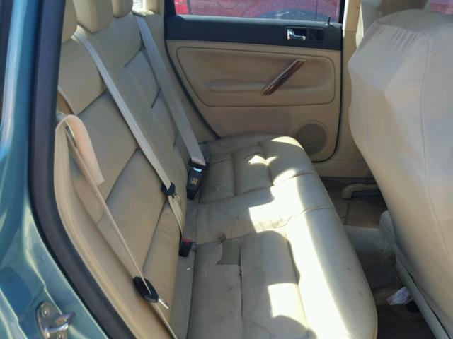 WVWPD63B1XE492425 - 1999 VOLKSWAGEN PASSAT GLX GREEN photo 6