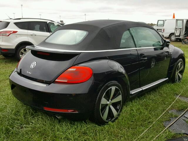 3VW7S7AT9FM810207 - 2015 VOLKSWAGEN BEETLE BLACK photo 4