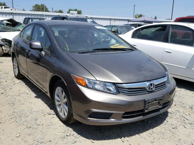 19XFB2F98CE305246 - 2012 HONDA CIVIC EXL 灰色 照片 1