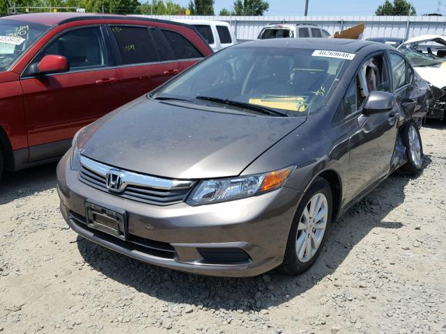 19XFB2F98CE305246 - 2012 HONDA CIVIC EXL 灰色 照片 2