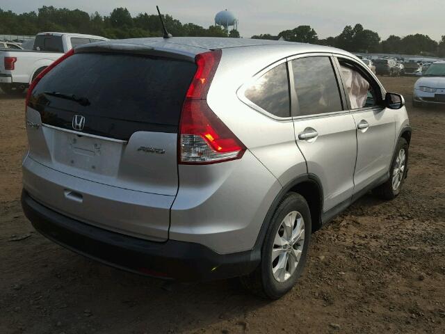 2HKRM4H53DH644698 - 2013 HONDA CR-V SILVER photo 4