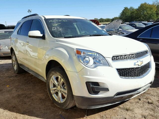 1GNALBEK4FZ139304 - 2015 CHEVROLET EQUINOX LT WHITE photo 1