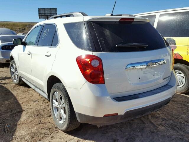 1GNALBEK4FZ139304 - 2015 CHEVROLET EQUINOX LT WHITE photo 3