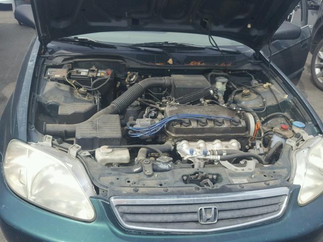 2HGEJ661XYH583322 - 2000 HONDA CIVIC BASE Yaşıl foto 7