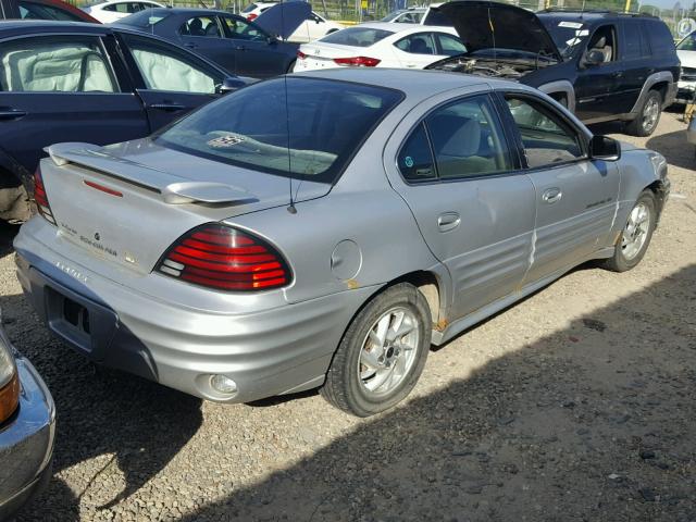 1G2NF52E21M546033 - 2001 PONTIAC GRAND AM S 灰色 照片 4