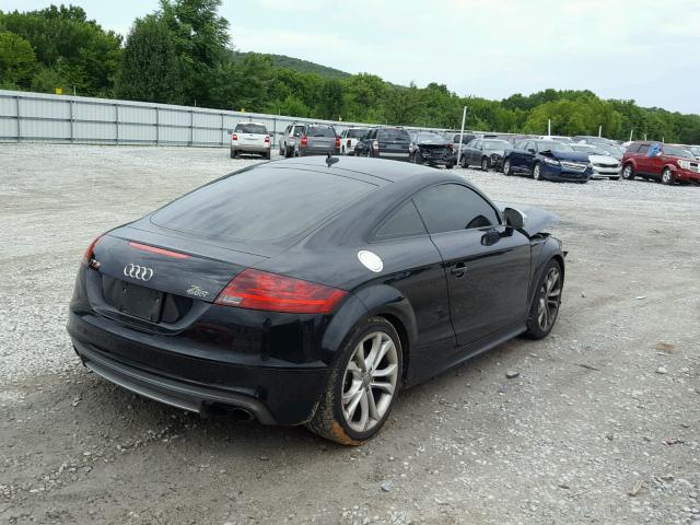 TRUUF38J591023950 - 2009 AUDI TTS BLACK photo 4