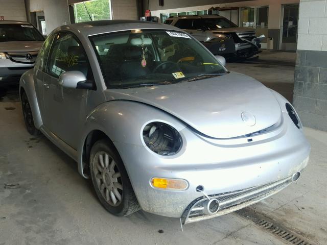 3VWCK31C75M408949 - 2005 VOLKSWAGEN NEW BEETLE ვერცხლისფერი ფოტო 1