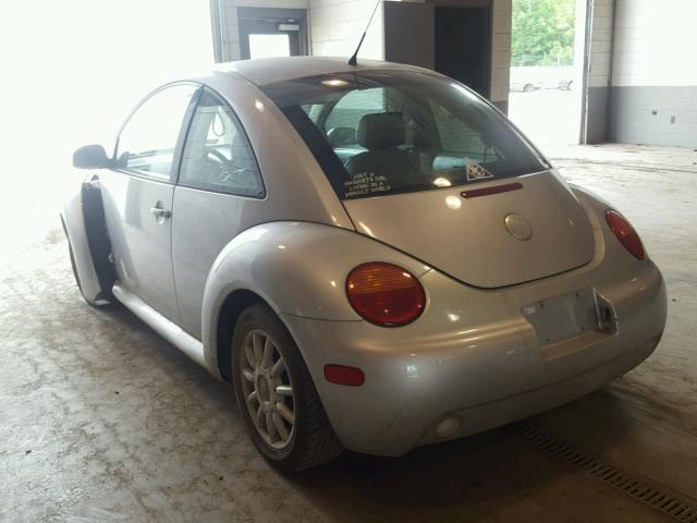 3VWCK31C75M408949 - 2005 VOLKSWAGEN NEW BEETLE ვერცხლისფერი ფოტო 3