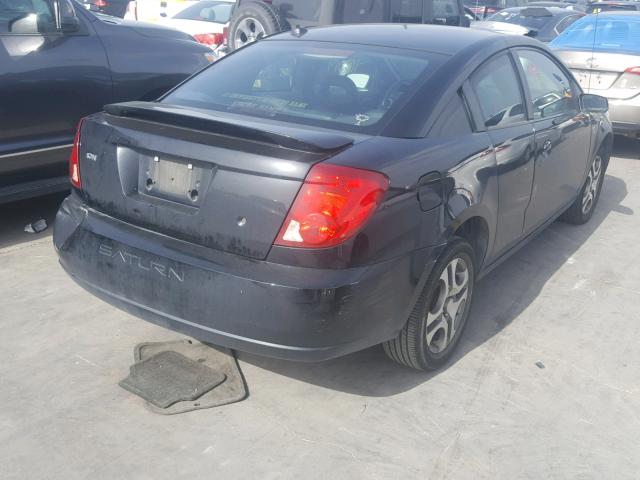 1G8AW12F75Z160660 - 2005 SATURN ION LEVEL BLACK photo 4