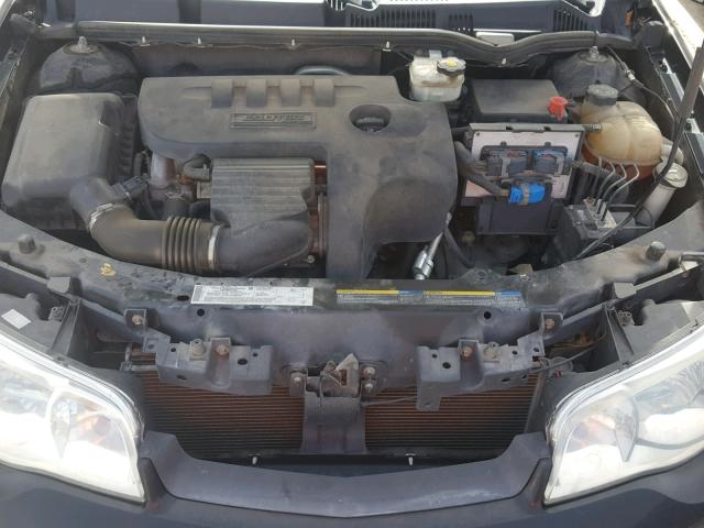 1G8AW12F75Z160660 - 2005 SATURN ION LEVEL BLACK photo 7