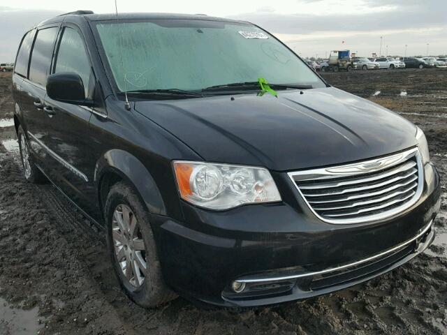 2C4RC1BG9ER397560 - 2014 CHRYSLER TOWN & COU BLACK photo 1