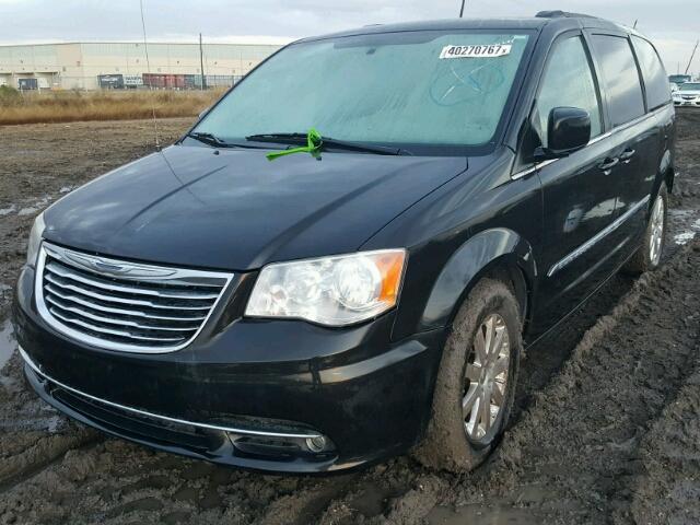 2C4RC1BG9ER397560 - 2014 CHRYSLER TOWN & COU BLACK photo 2