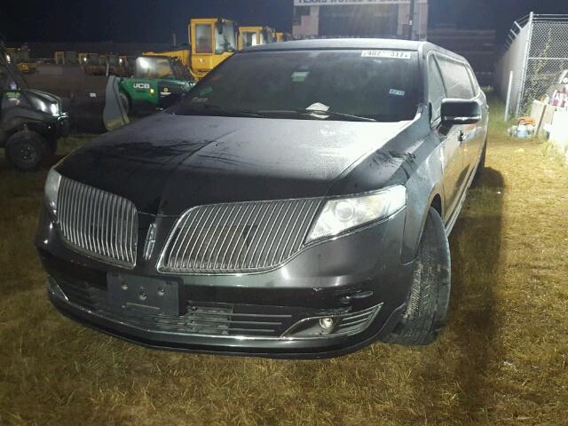 2L1MJ5LK8EBL51699 - 2014 LINCOLN MKT BLACK photo 2