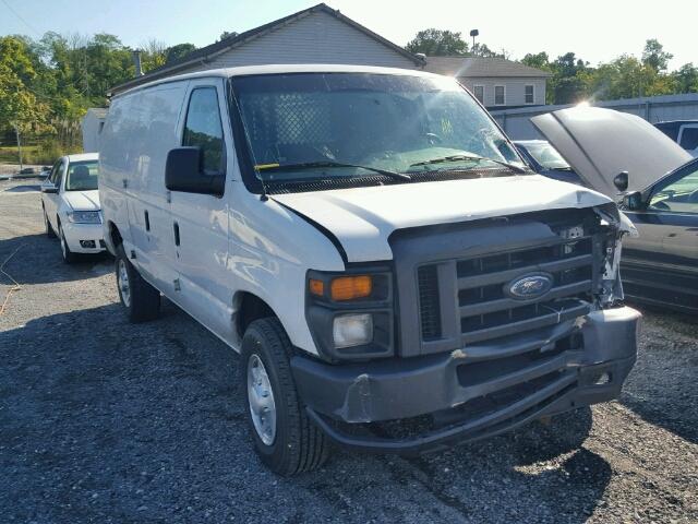 1FTNE2EW7ADA63316 - 2010 FORD ECONOLINE WHITE photo 1