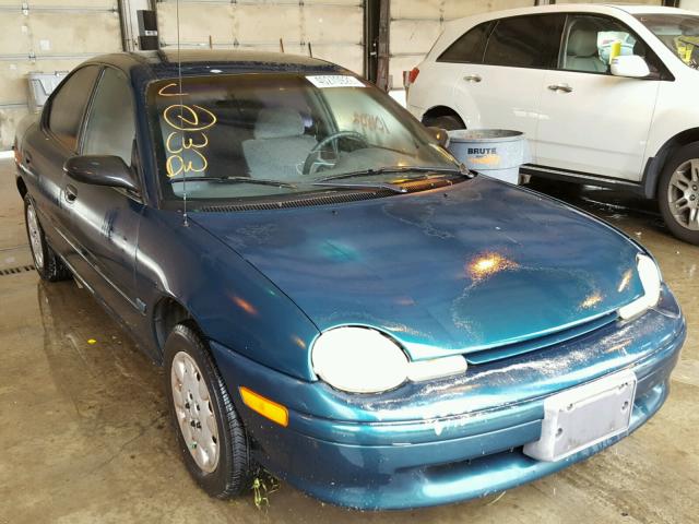 1B3ES47C5VD208917 - 1997 DODGE NEON HIGHL GREEN photo 1