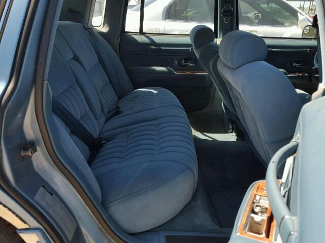 1LNLM81W9PY653968 - 1993 LINCOLN TOWN CAR E BLUE photo 6