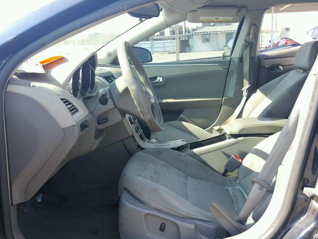 1G1ZG57B19F124725 - 2009 CHEVROLET MALIBU LS ლურჯი ფოტო 5