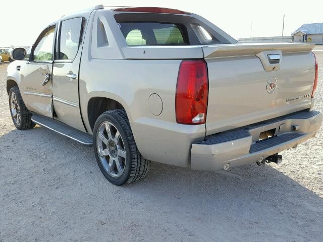 3GYFK62887G260737 - 2007 CADILLAC ESCALADE E WHITE photo 3