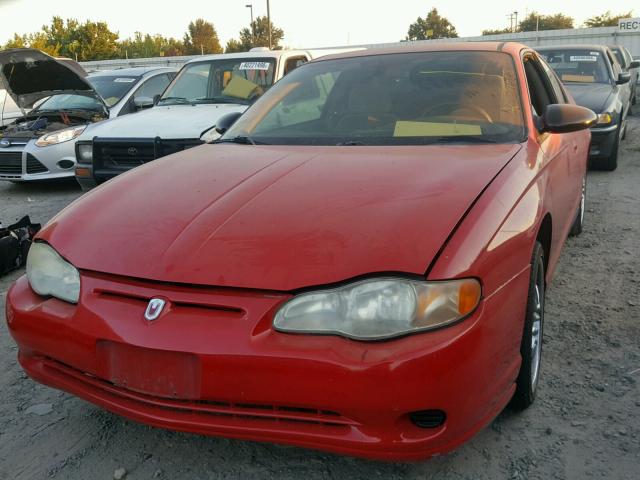 2G1WW12EX59105108 - 2005 CHEVROLET MONTE CARL 红色 照片 2