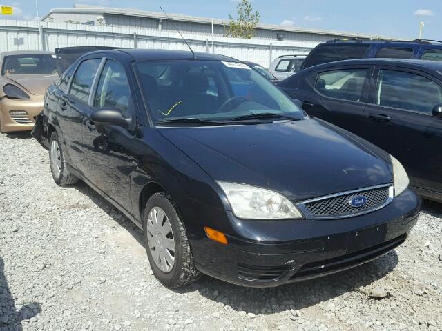 1FAFP34N47W244664 - 2007 FORD FOCUS BLACK photo 1