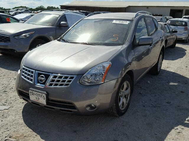 JN8AS5MTXAW027418 - 2010 NISSAN ROGUE S/SL SILVER photo 2