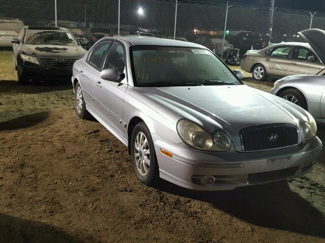 KMHWF35H83A819891 - 2003 HYUNDAI SONATA GLS SILVER photo 1