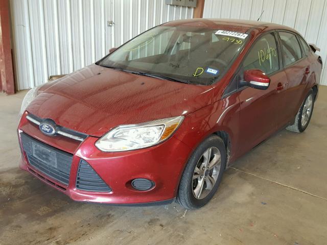 1FADP3F28DL289730 - 2013 FORD FOCUS SE RED photo 2