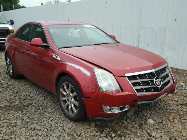 1G6DT57V080146842 - 2008 CADILLAC CTS HI FEA RED photo 1