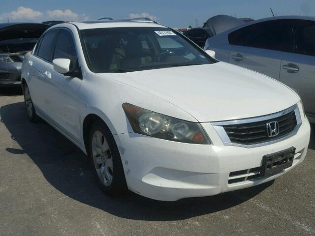 1HGCP25888A073434 - 2008 HONDA ACCORD EXL WHITE photo 1