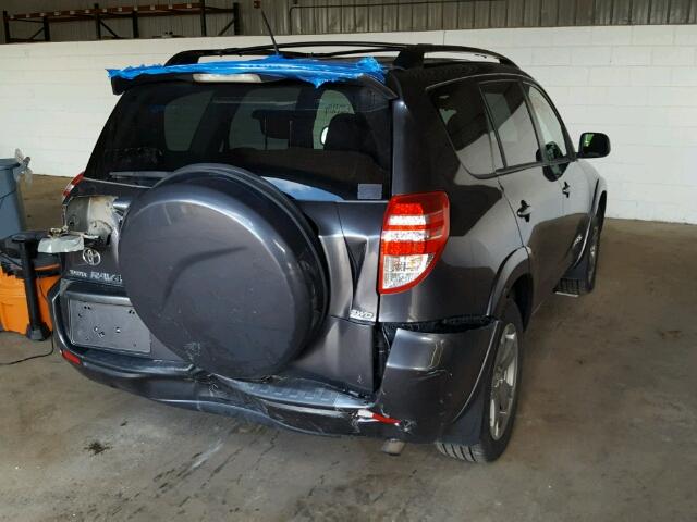 JTMBF32V69D011625 - 2009 TOYOTA RAV4 SPORT GRAY photo 4