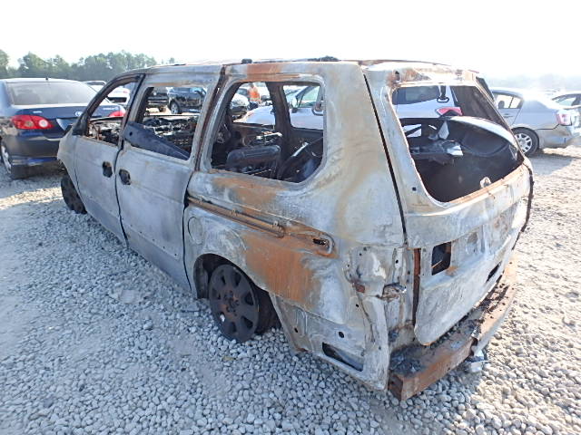 2HKRL18072H524986 - 2002 HONDA ODYSSEY EX BURN photo 3