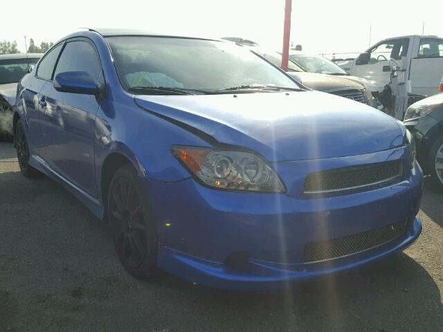 JTKDE167X60138725 - 2006 TOYOTA SCION TC BLUE photo 1