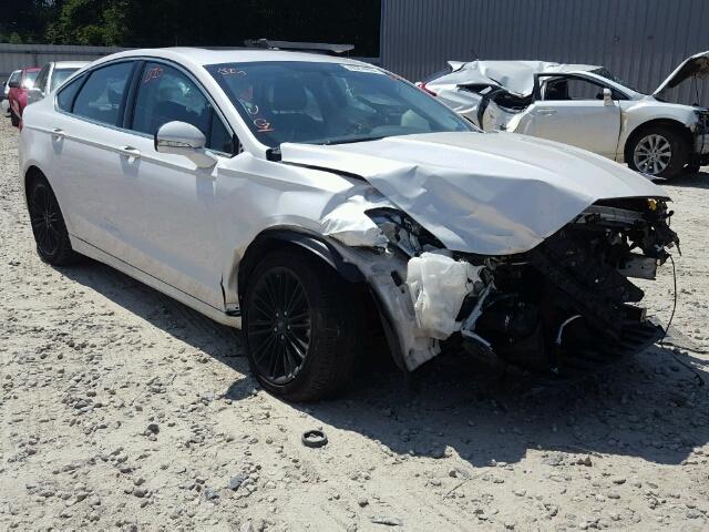 3FA6P0H93GR113210 - 2016 FORD FUSION SE WHITE photo 1