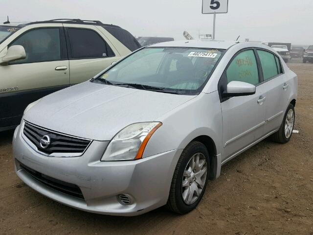 3N1AB6AP3BL609234 - 2011 NISSAN SENTRA 2.0 SILVER photo 2