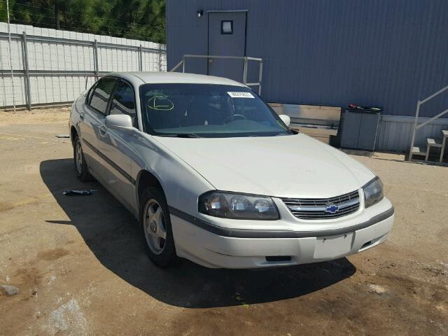 2G1WF52E049203604 - 2004 CHEVROLET IMPALA WHITE photo 1