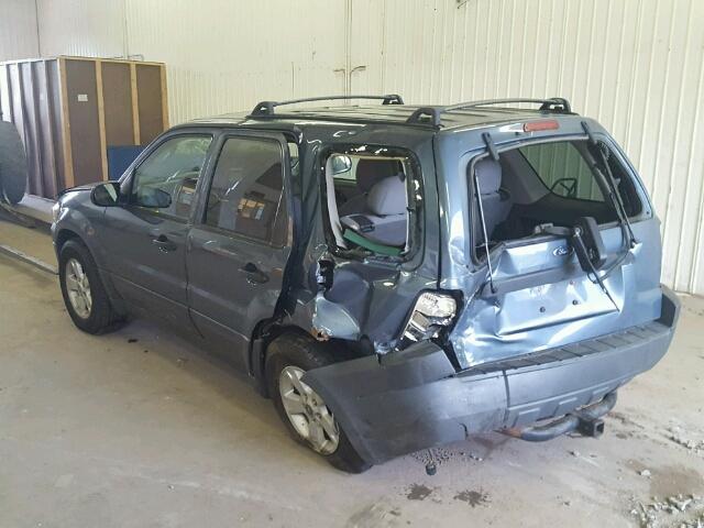 1FMYU93155KA54479 - 2005 FORD ESCAPE SILVER photo 3