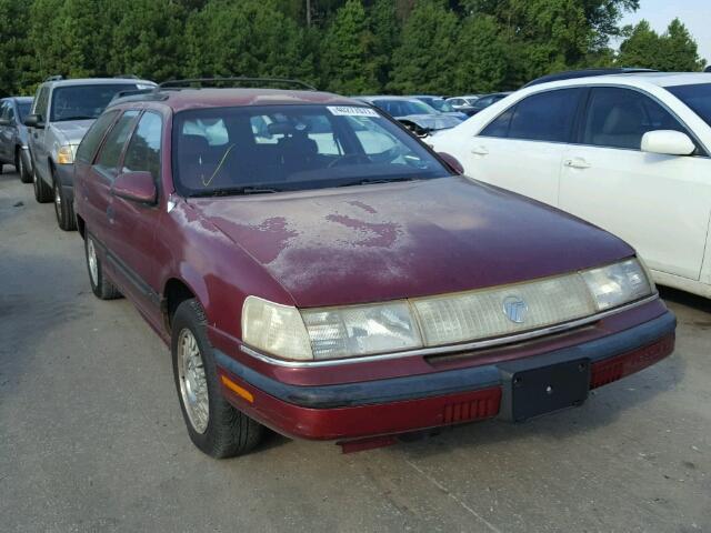 1MECM55U4LA628392 - 1990 MERCURY SABLE GS BURGUNDY photo 1