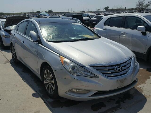 5NPEC4AB4CH391469 - 2012 HYUNDAI SONATA SE SILVER photo 1