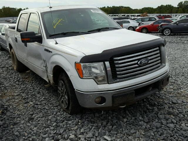 1FTFW1ET7CFA98723 - 2012 FORD F150 SUPER WHITE photo 1