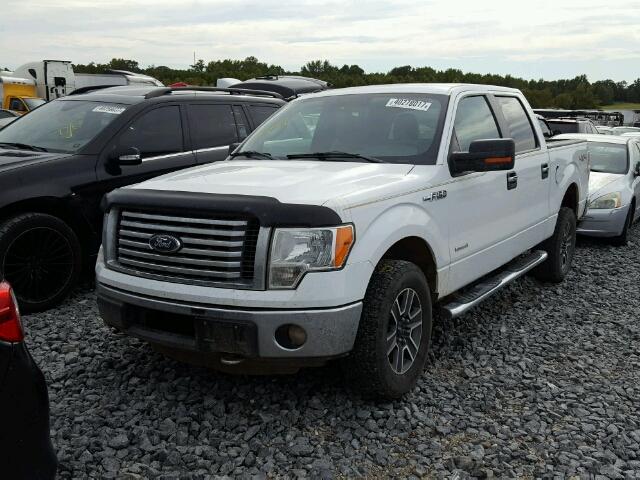 1FTFW1ET7CFA98723 - 2012 FORD F150 SUPER WHITE photo 2