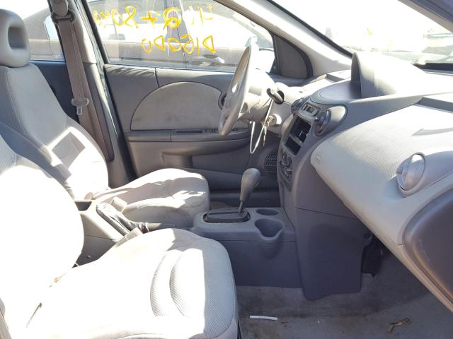 1G8AJ52F53Z196950 - 2003 SATURN ION LEVEL BLUE photo 5