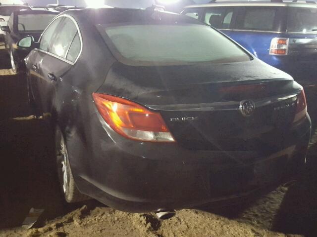 2G4GU5GV6C9148662 - 2012 BUICK REGAL 黑色 照片 3