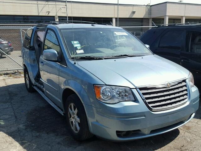 2A8HR54159R627314 - 2009 CHRYSLER TOWN & COU BLUE photo 1