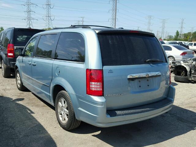 2A8HR54159R627314 - 2009 CHRYSLER TOWN & COU BLUE photo 3