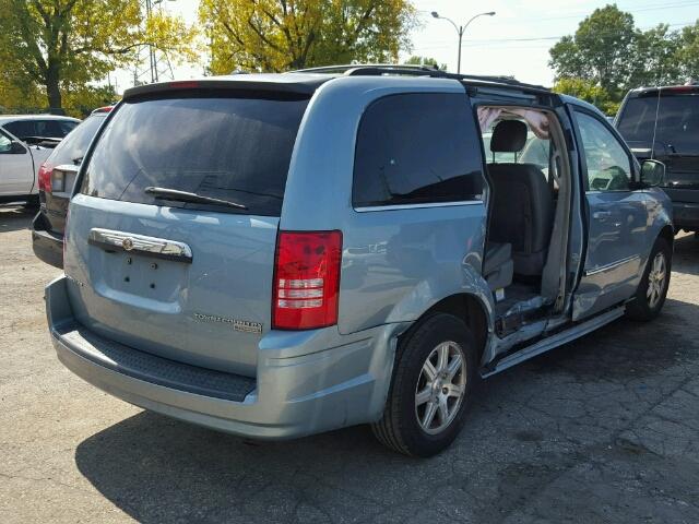 2A8HR54159R627314 - 2009 CHRYSLER TOWN & COU BLUE photo 4