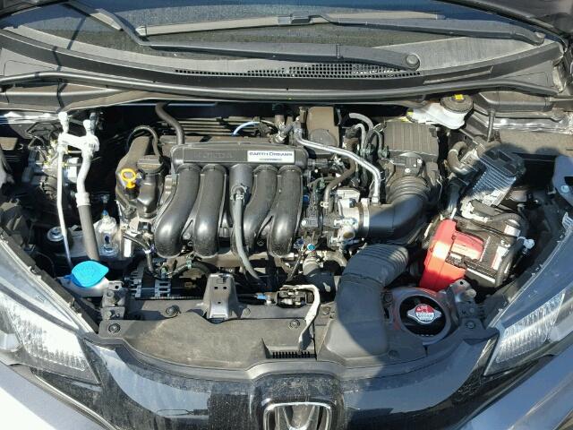 JHMGK5H52HS001252 - 2017 HONDA FIT LX Gris photo 7