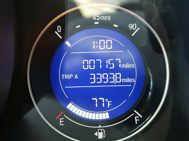 JHMGK5H52HS001252 - 2017 HONDA FIT LX Gris photo 8