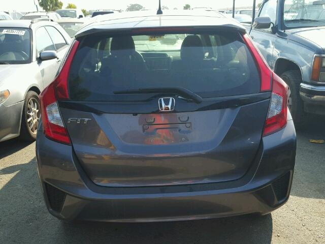 JHMGK5H52HS001252 - 2017 HONDA FIT LX Gris photo 9