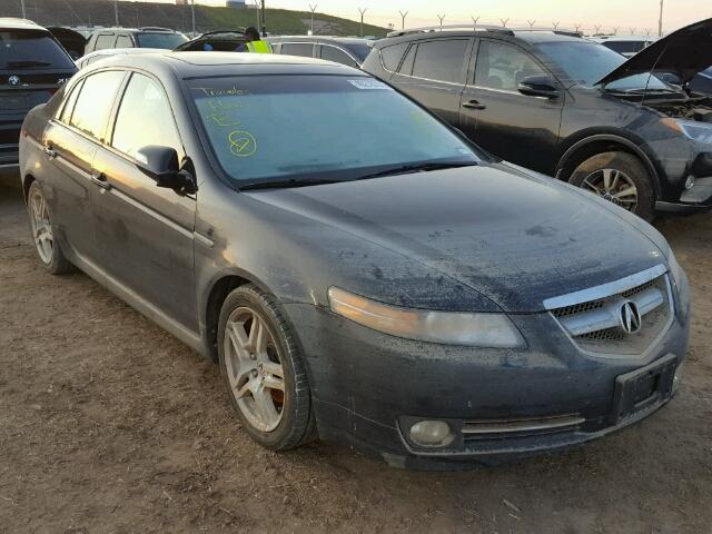 19UUA66228A049850 - 2008 ACURA TL BLACK photo 1